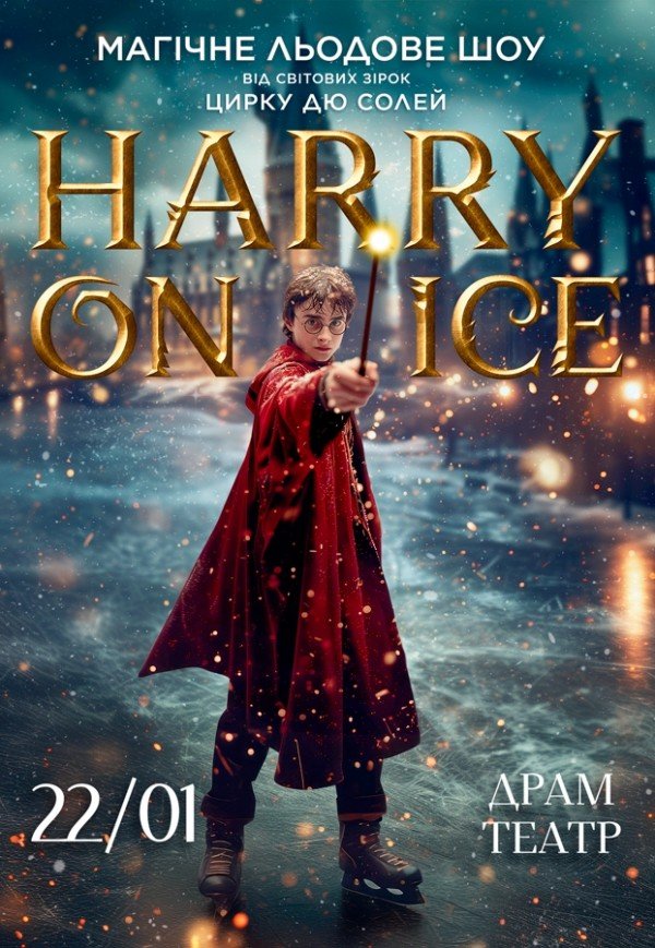 Зірки Цирку дю Солей: льодове шоу HARRY ON ICE